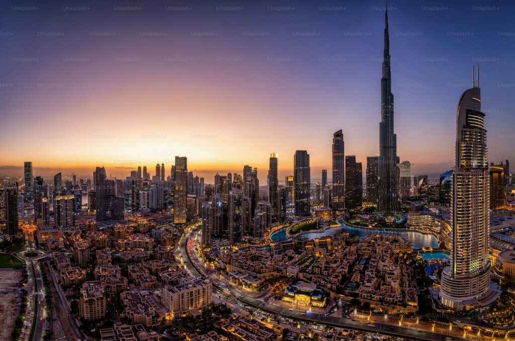 Downtown Dubai real estate investment view